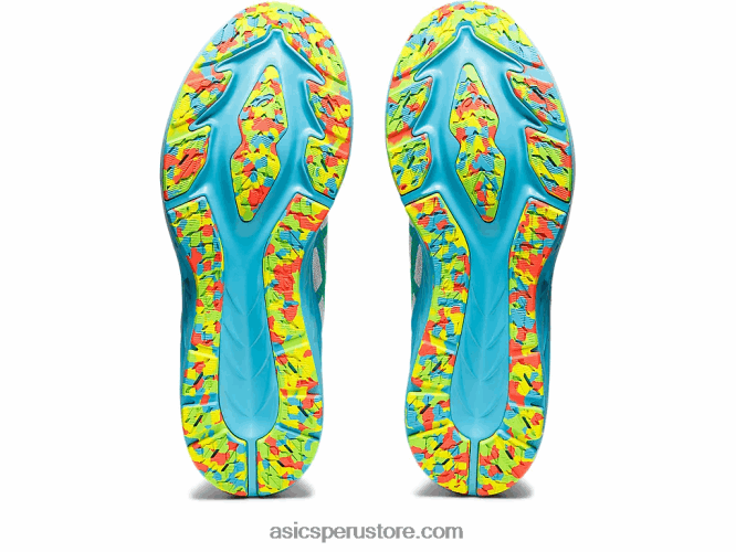 RPVB1738 gecko blanco/verde Asics dinablasto 2