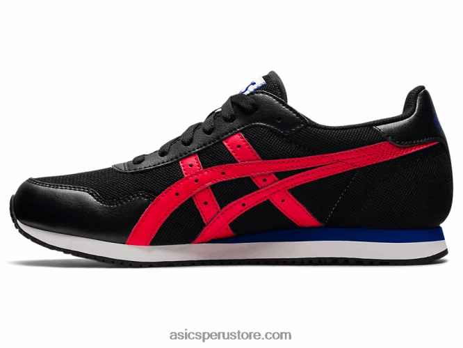 RPVB1740 negro/rojo eléctrico Asics corredor de tigre