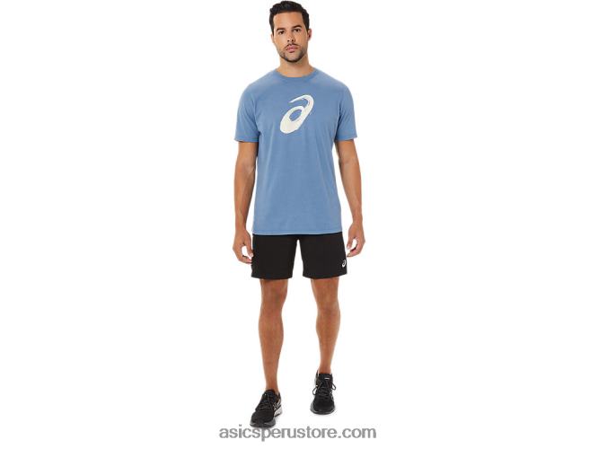 RPVB1742 tormenta azul Asics camiseta manga corta pincel