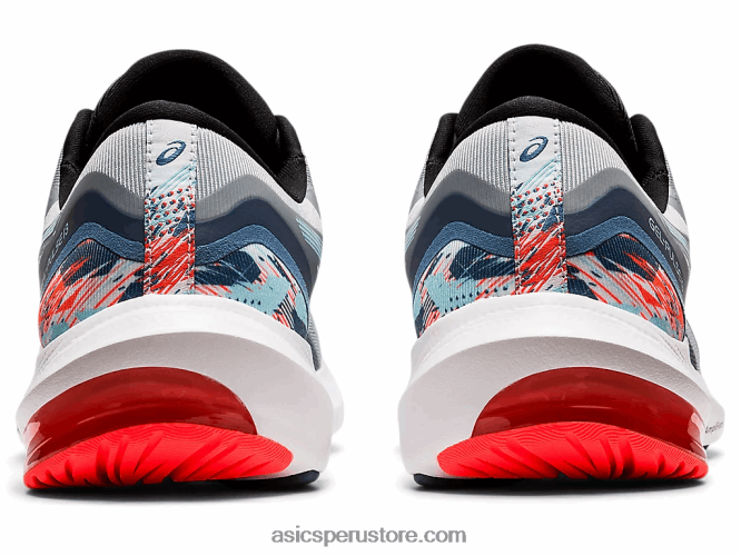 RPVB1762 gris piedmont/azul trueno Asics pulso de gel 13