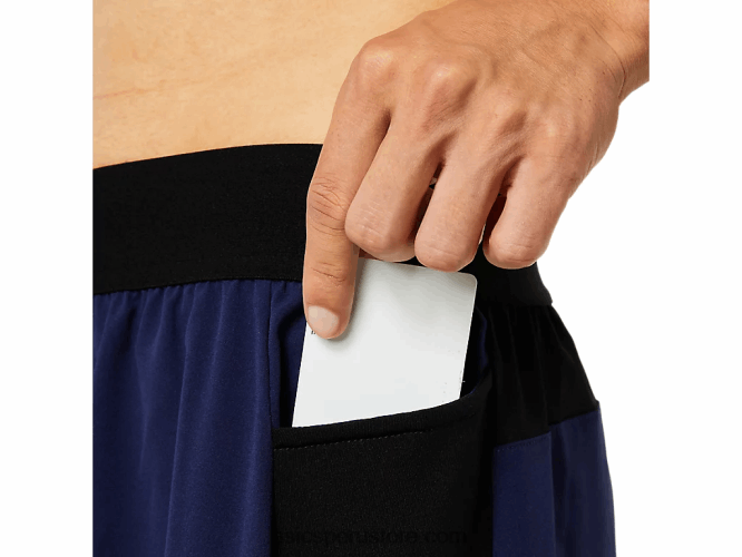 RPVB1763 chaquetón/negro rendimiento Asics pantalón corto mezclador de 9 pulgadas para hombre