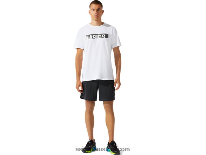 RPVB1767 brezo gris oscuro Asics pantalón corto de entrenamiento tejido de 7 pulgadas para hombre