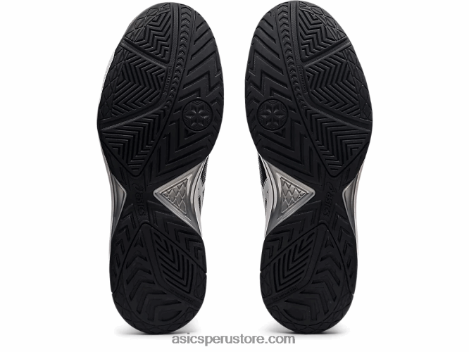 RPVB1773 blanco negro Asics gel dedicado 7