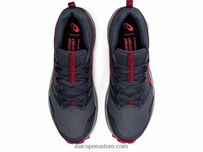 RPVB1777 gris portador/rojo eléctrico Asics gel-sonoma 6