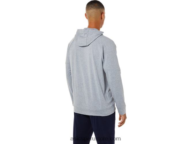 RPVB1780 brezo de yeso Asics sudadera con cremallera completa de tecnología para hombre