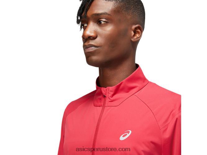 RPVB1783 burdeos/rojo eléctrico Asics chaqueta ventilada hombre