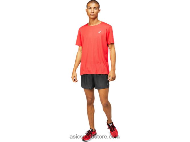RPVB1799 rojo electrico Asics camiseta de manga corta ventilada para hombre