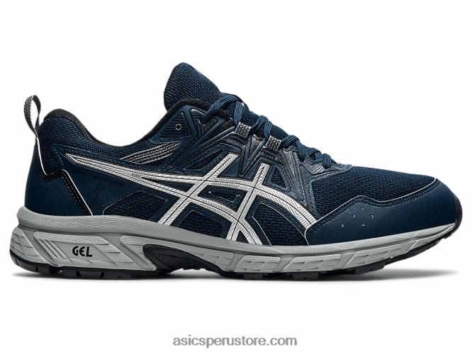 RPVB1804 azul francés/plata pura Asics gel-venture 8 extra ancho