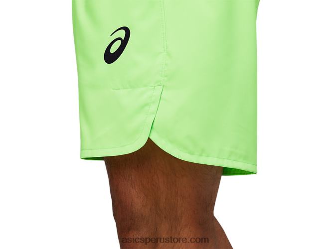RPVB1817 geco verde Asics partido masculino 7 en corto