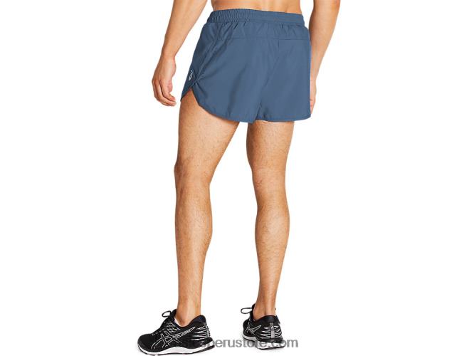 RPVB1821 tormenta azul Asics pantalones cortos de hombre divididos