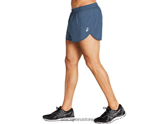 RPVB1821 tormenta azul Asics pantalones cortos de hombre divididos