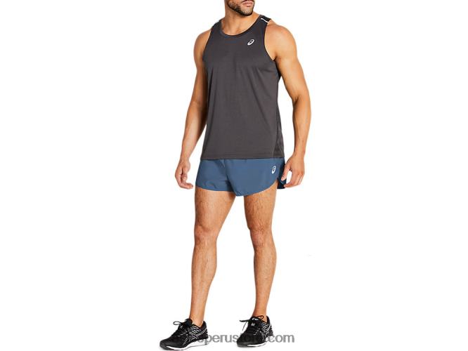 RPVB1821 tormenta azul Asics pantalones cortos de hombre divididos