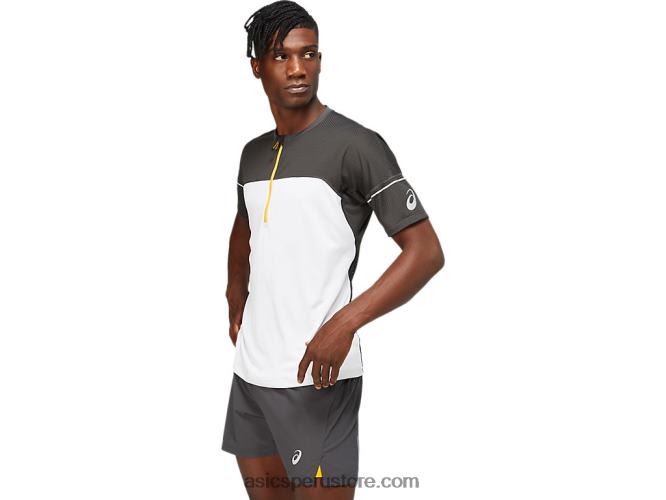 RPVB1825 gris grafito/blanco brillante Asics top fujitrail hombre