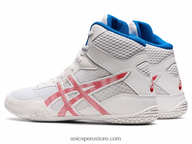 RPVB1827 blanco/rojo eléctrico Asics matcontrol 2