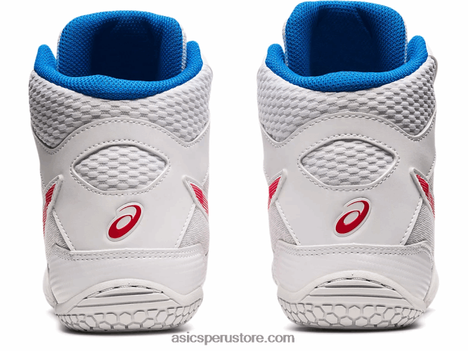 RPVB1827 blanco/rojo eléctrico Asics matcontrol 2