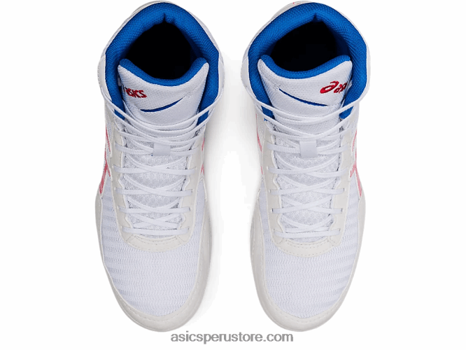 RPVB1827 blanco/rojo eléctrico Asics matcontrol 2