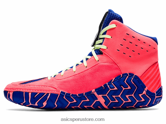RPVB1833 coral resplandeciente/azul lapislázuli Asics agresor 4
