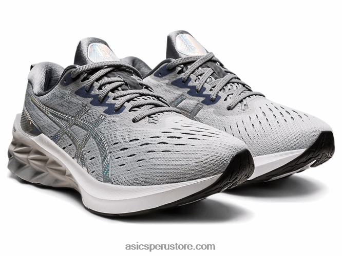 RPVB1839 gris piedmont/blanco Asics platino novablast 2