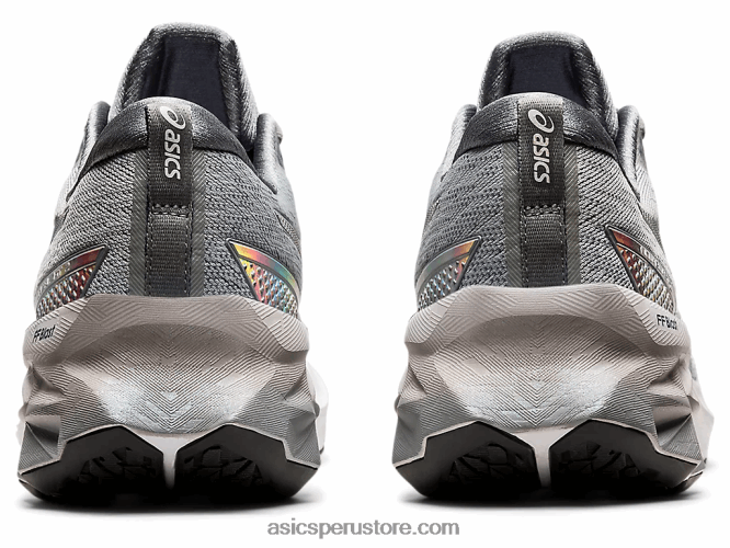 RPVB1839 gris piedmont/blanco Asics platino novablast 2