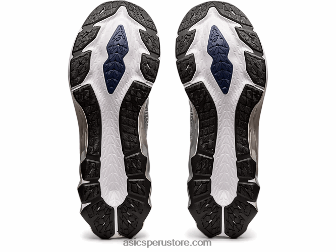 RPVB1839 gris piedmont/blanco Asics platino novablast 2