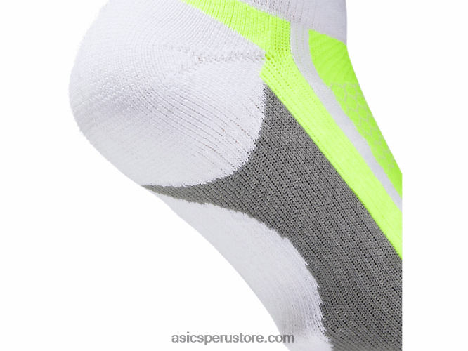 RPVB1844 blanco brillante/amarillo de seguridad Asics nimbus más pestaña única