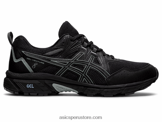 RPVB1846 negro Asics gel-venture 8 extra ancho