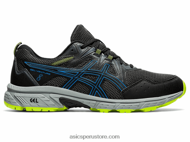 RPVB1850 negro/azul directorio Asics gel-venture 8 extra ancho