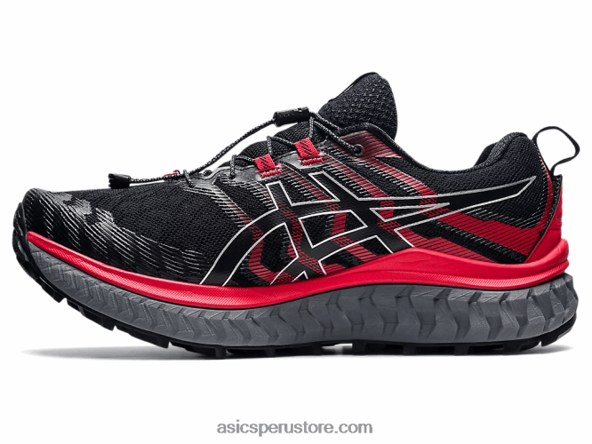 RPVB1862 negro/rojo eléctrico Asics trabuco max