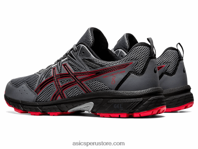 RPVB1864 metrópolis/rojo clásico Asics gel-venture 8 extra ancho