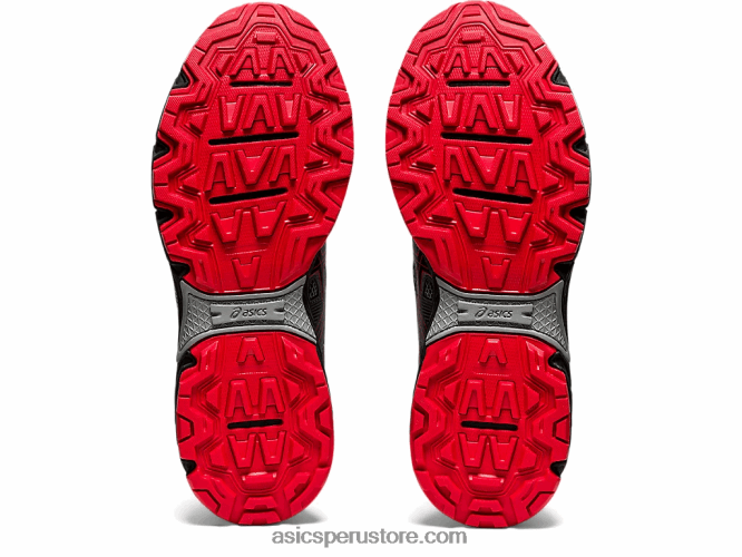 RPVB1864 metrópolis/rojo clásico Asics gel-venture 8 extra ancho