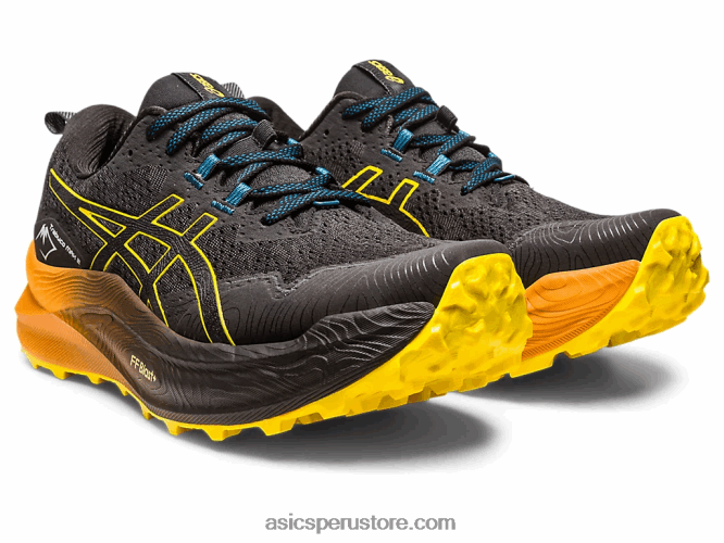 RPVB188 negro/amarillo dorado Asics trabuco max 2