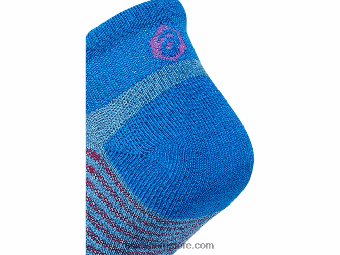 RPVB1894 aguamarina digital/ángel aguamarina/uva Asics cojín de corte bajo (paquete de 3)