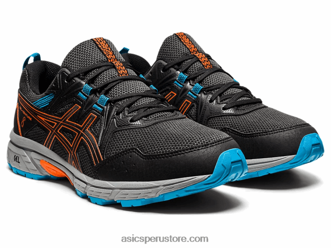 RPVB1898 negro/naranja caléndula Asics empresa de gel 8