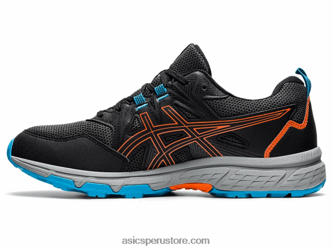 RPVB1898 negro/naranja caléndula Asics empresa de gel 8