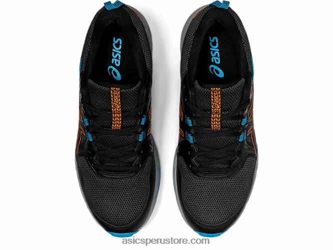 RPVB1898 negro/naranja caléndula Asics empresa de gel 8