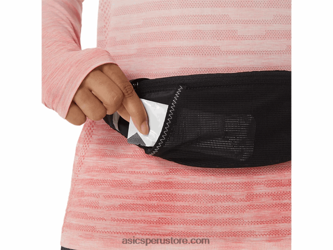 RPVB190 rendimiento negro Asics riñonera unisex mediana