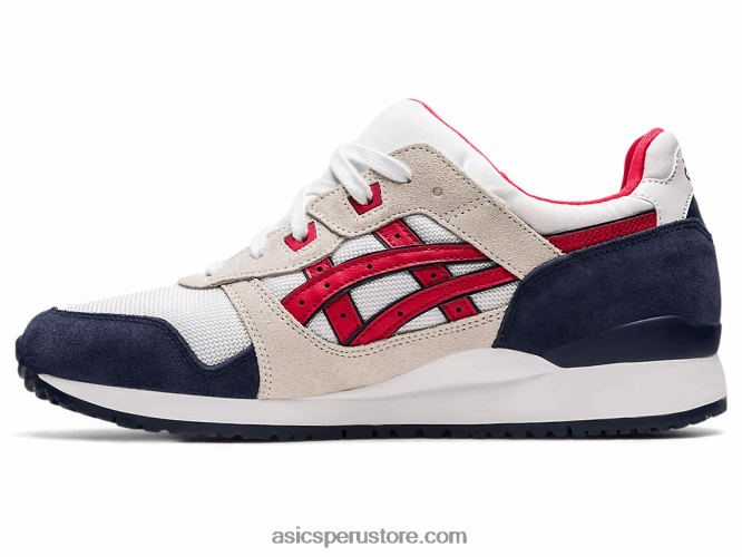 RPVB1903 blanco/rojo clásico Asics gel-lyte iii og