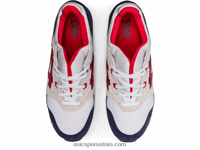 RPVB1903 blanco/rojo clásico Asics gel-lyte iii og