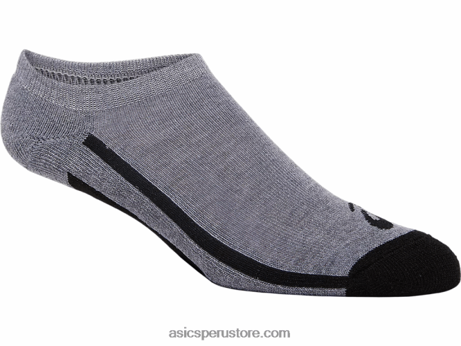 RPVB1905 gris medio jaspeado/negro Asics rendimiento 2 no show