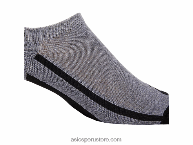 RPVB1905 gris medio jaspeado/negro Asics rendimiento 2 no show