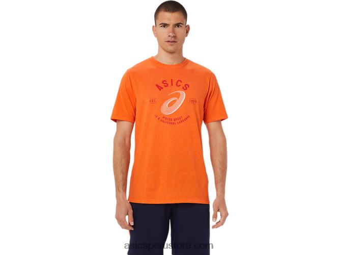 RPVB1912 brezo de caléndula Asics espiral una camiseta lang universal