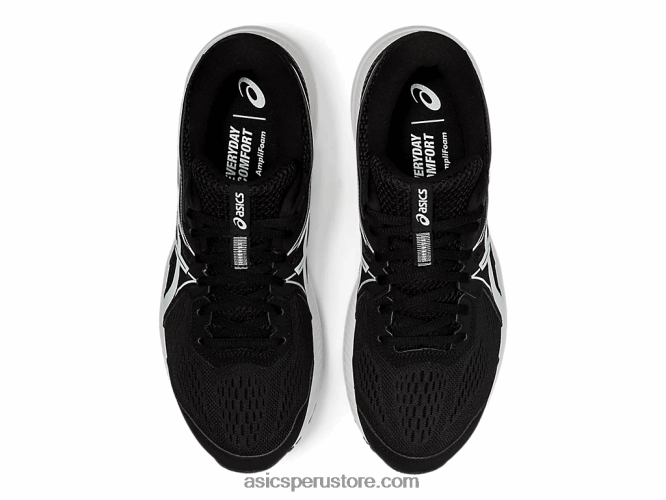RPVB1948 blanco negro Asics gel-conten 7 extra ancho