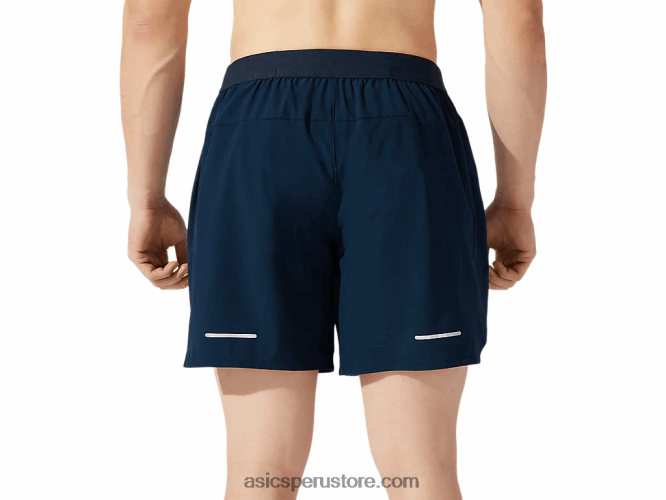 RPVB1956 azul francés Asics carretera hombre 7in short