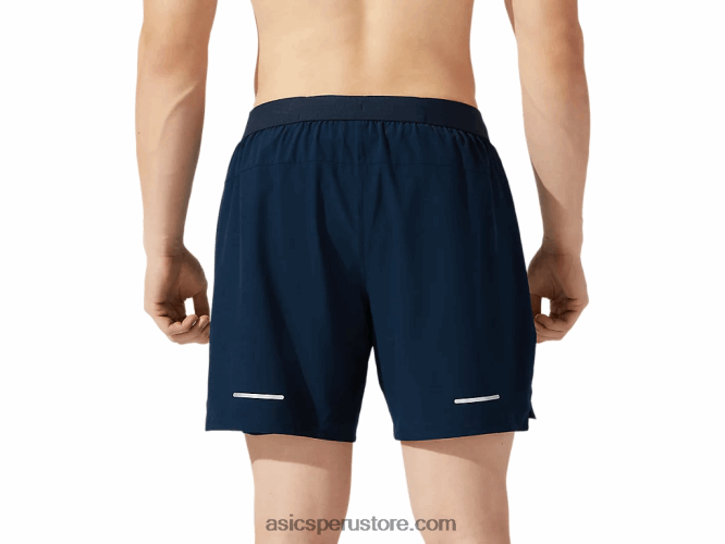 RPVB1962 azul francés Asics carretera hombre 2-n-1 7in short