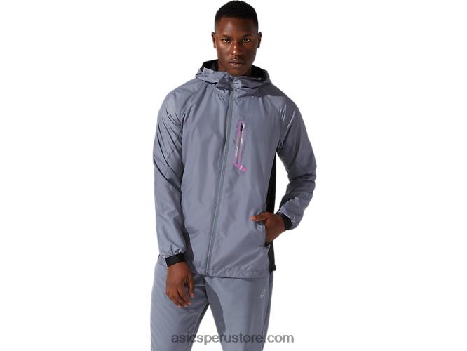 RPVB1979 metrópoli Asics chaqueta tejida híbrida para hombre