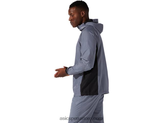 RPVB1979 metrópoli Asics chaqueta tejida híbrida para hombre