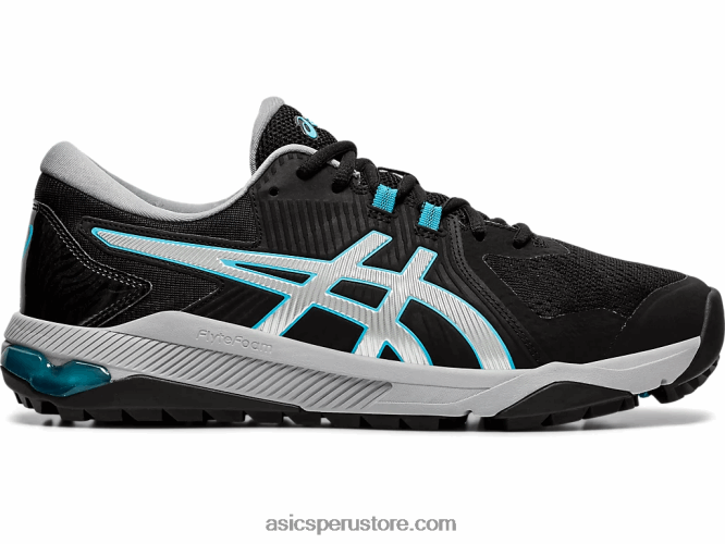 RPVB1992 negro/plata Asics gel-course glide hombres