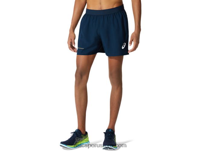 RPVB1998 azul francés Asics pantalones cortos de visibilidad para hombre