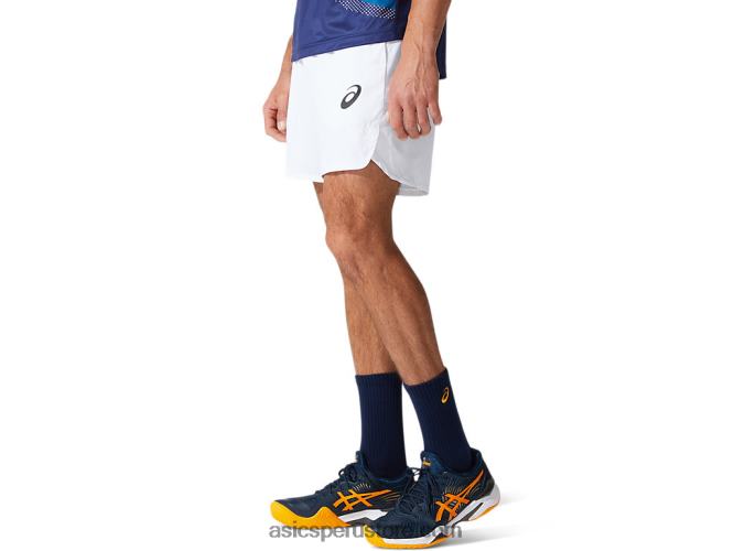 RPVB1999 blanco brillante Asics partido masculino 7 en corto