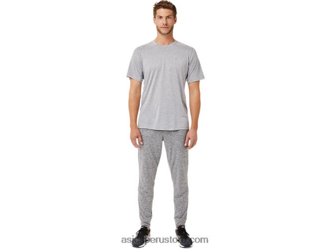 RPVB2040 yeso Asics top de rendimiento de manga corta para hombre